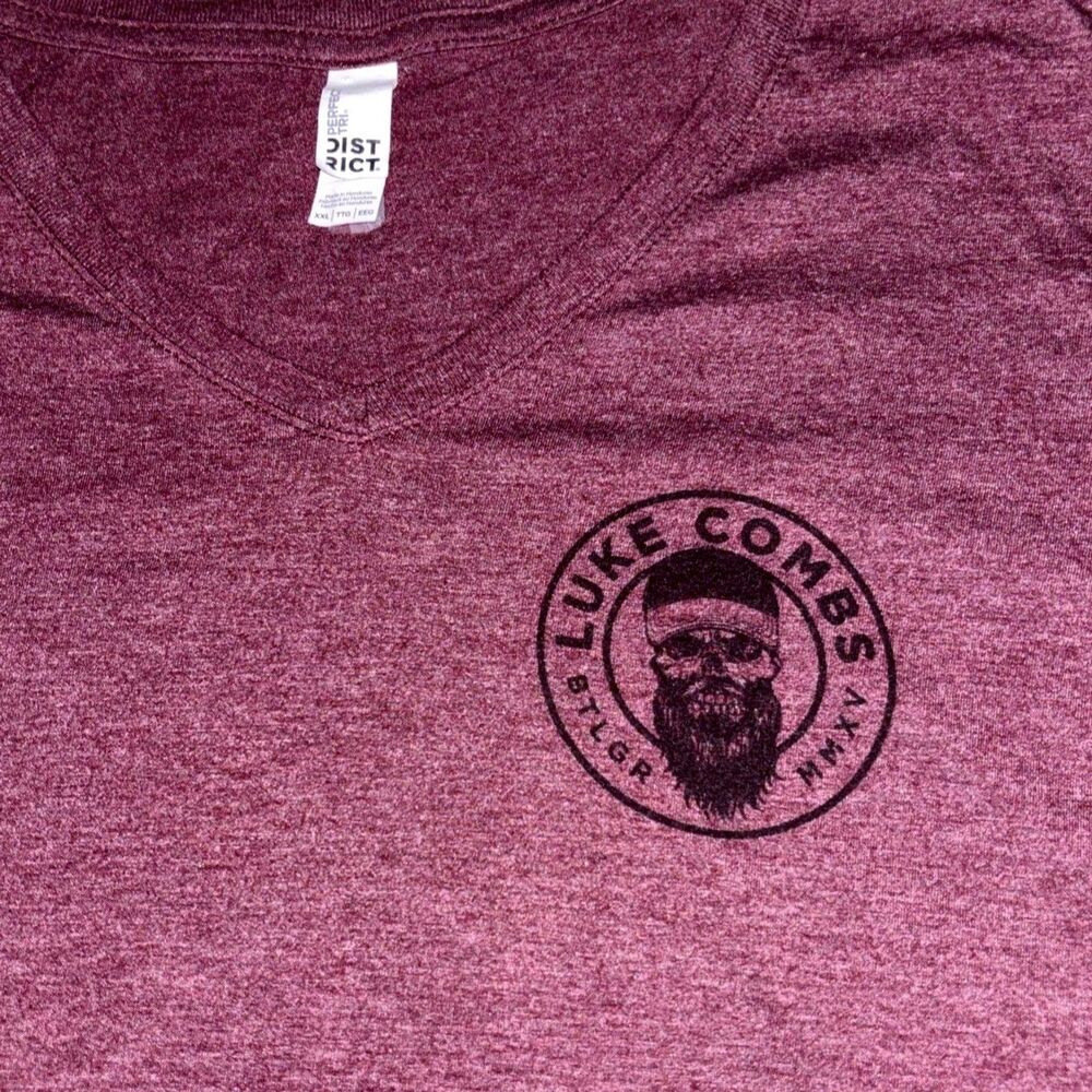 Women's 2015 LUKE COMBS Official Bootleggers Born in Bond Size XXL